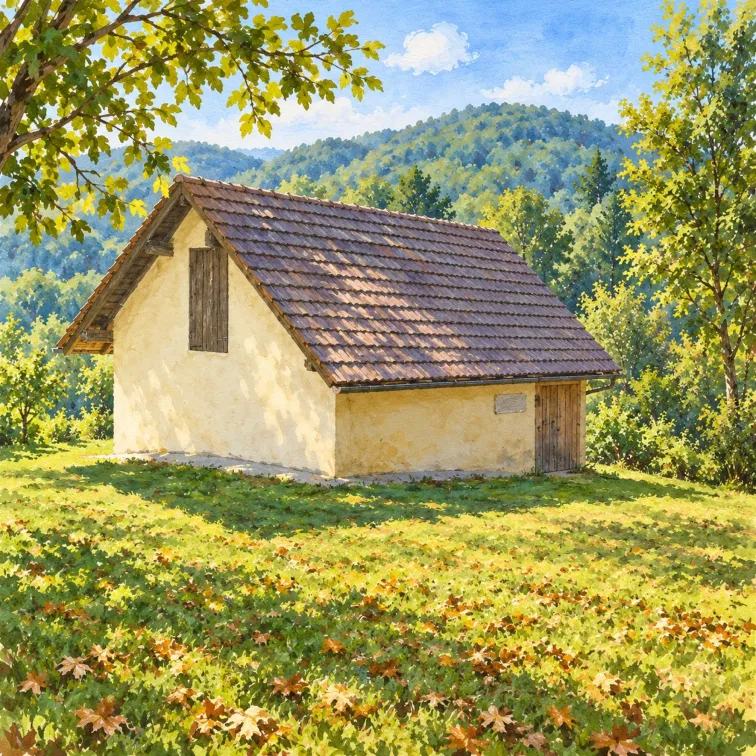 Ogled povečano sliko Ilustracija lokacije Kunejev hram